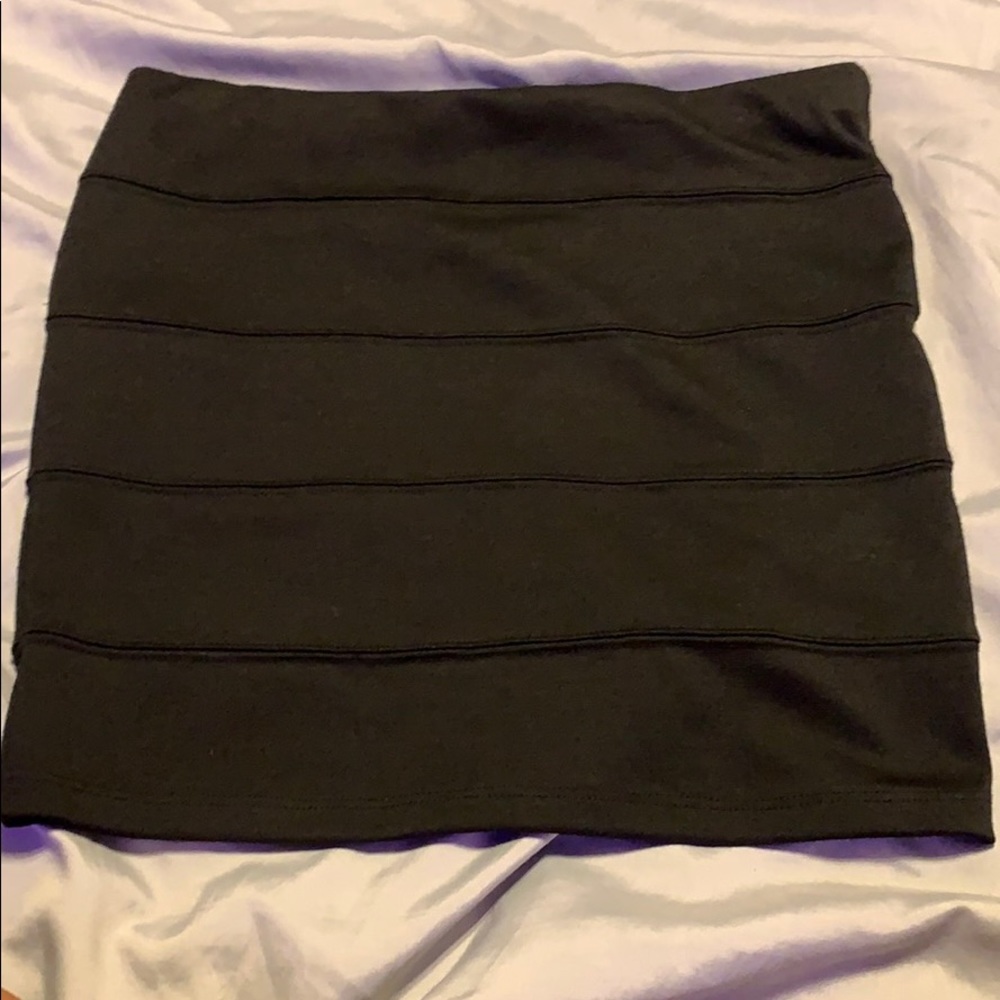 Black Mini skirt.